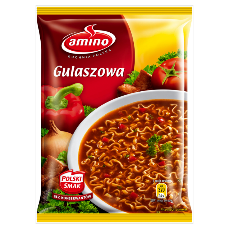 Amino Gulaszowa Zupa błyskawiczna 61 g