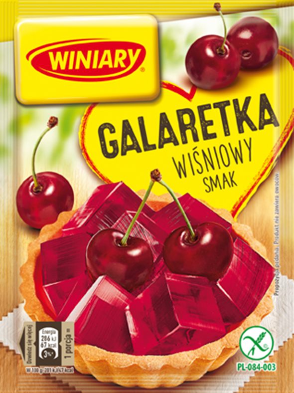 Galaretka wiśniowa 75g Winiary