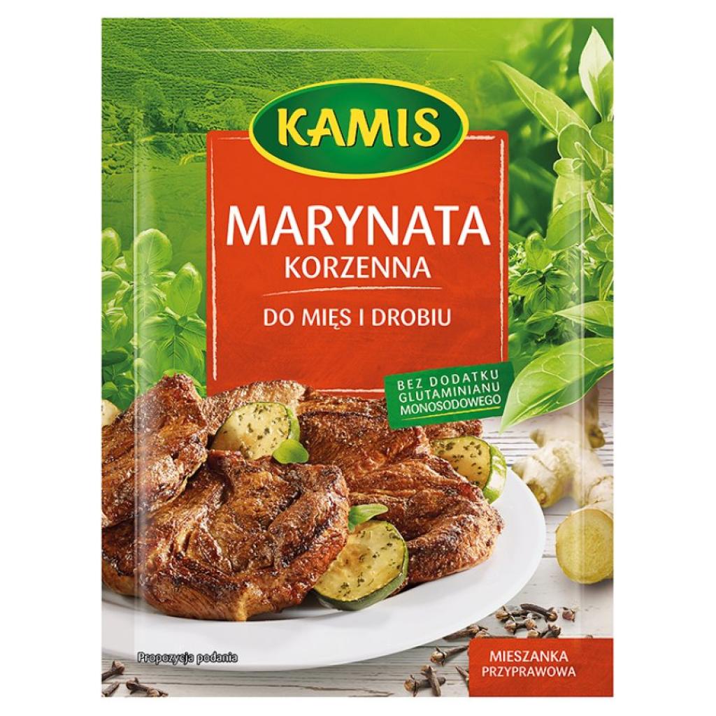 Kamis marinade polonaise à l'ancienne  pour viande et volaille 20g