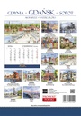 Kalendarz Ścienny 2026 Gdańsk Gdynia Sopot Akwarele Katarzyna Tomala B4