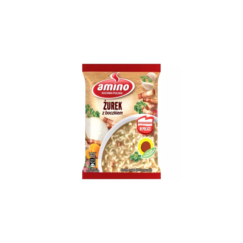 [r007-01-00257-] Żurek z Boczkiem Instant Amino 64 g