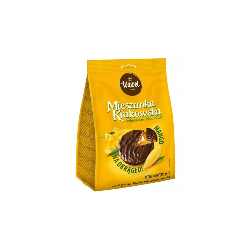 [r006-01-00238-] Bonbons Fourrés à la Mangue Wawel 245 g