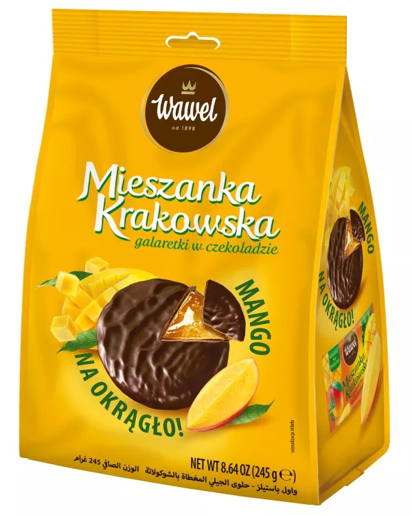 Wawel Mieszanka Krakowska Mango Cukierki 245g  