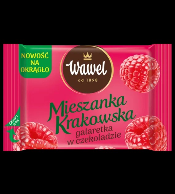 Cukierki Luz 1kg Mieszanka Krakowska na Okrągło Malinowa Wawel