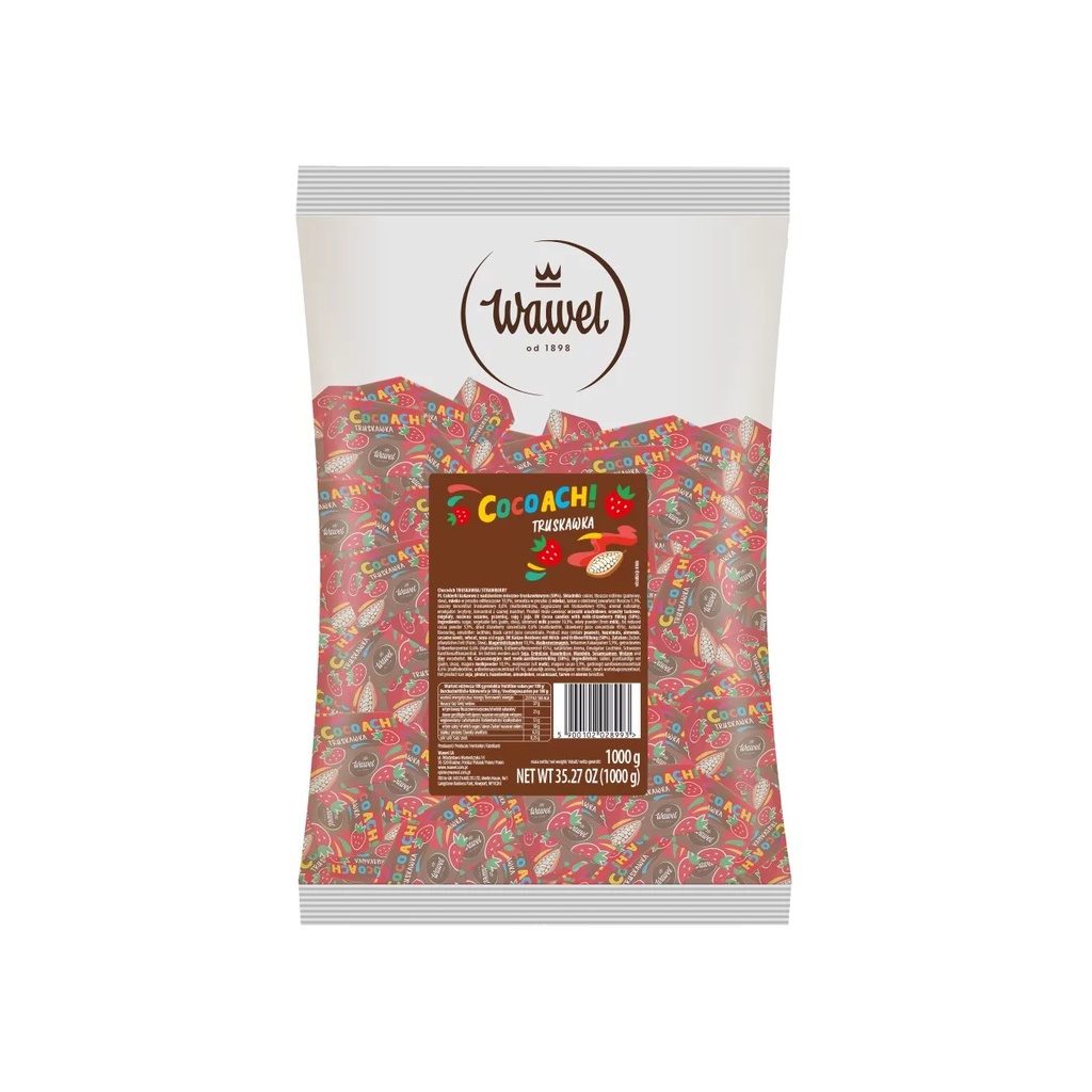 [r009-01-00355-] Bonbons à la Fraise Wawel 1 Kg