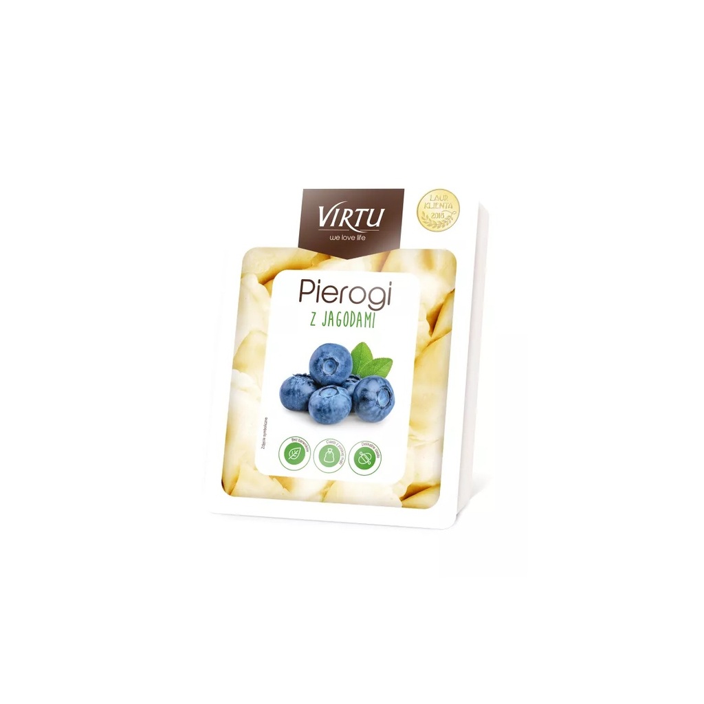 Pierogi aux Myrtilles Virtu 400 g