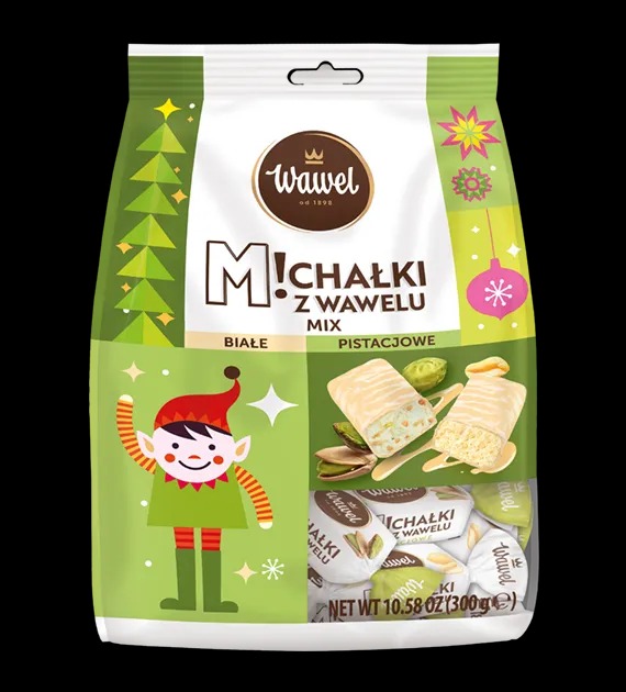 Michałki Blancs Et Pistache MIX 300g