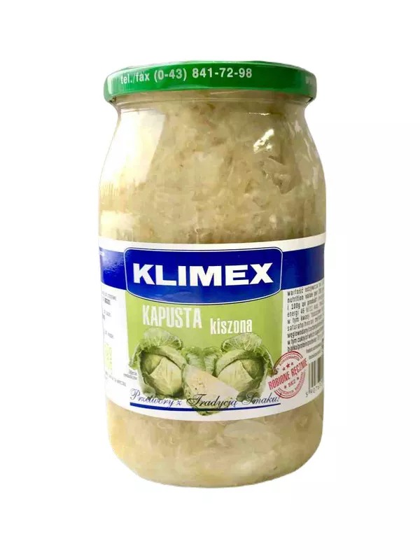 Choucroute Fermentée 850g Klimex