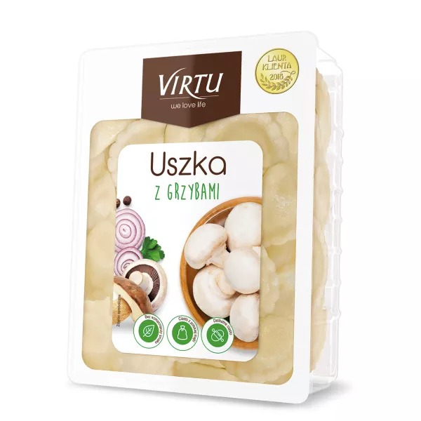 Oreillettes Farcies Aux Champignons 400g Virtu