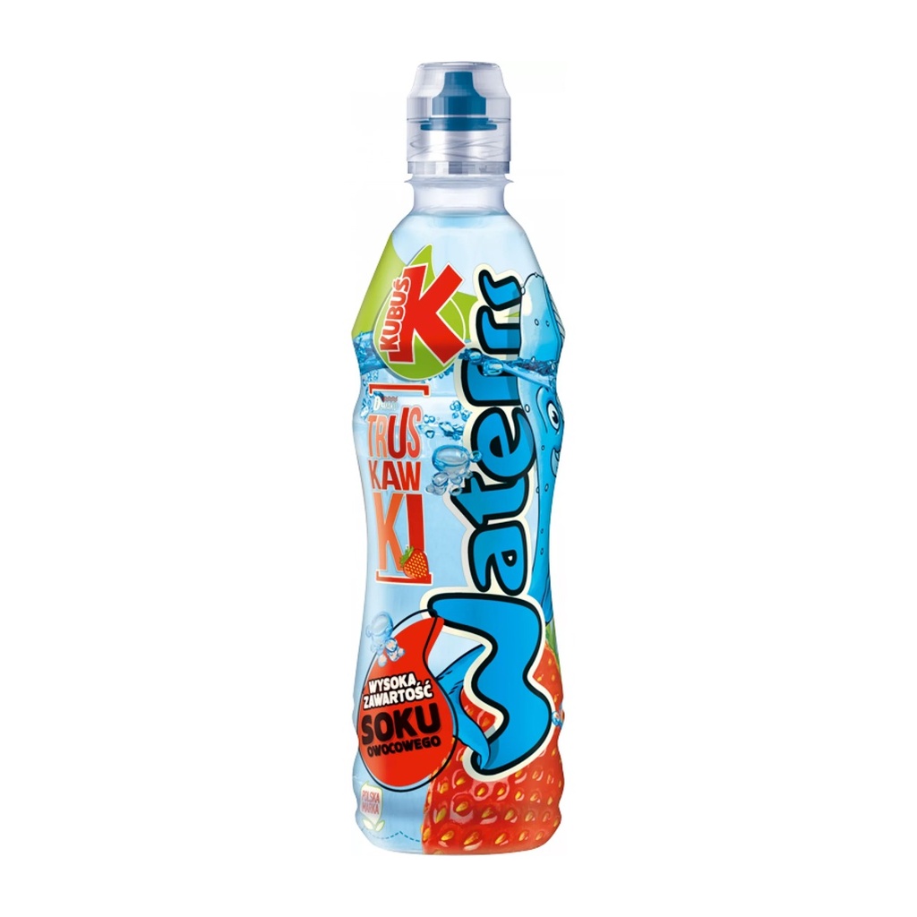 Eau Kubuś Waterrr Fraise Plate 500 Ml