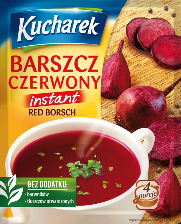 Zupa Barszcz Czerwony Instant Kucharek 48 g