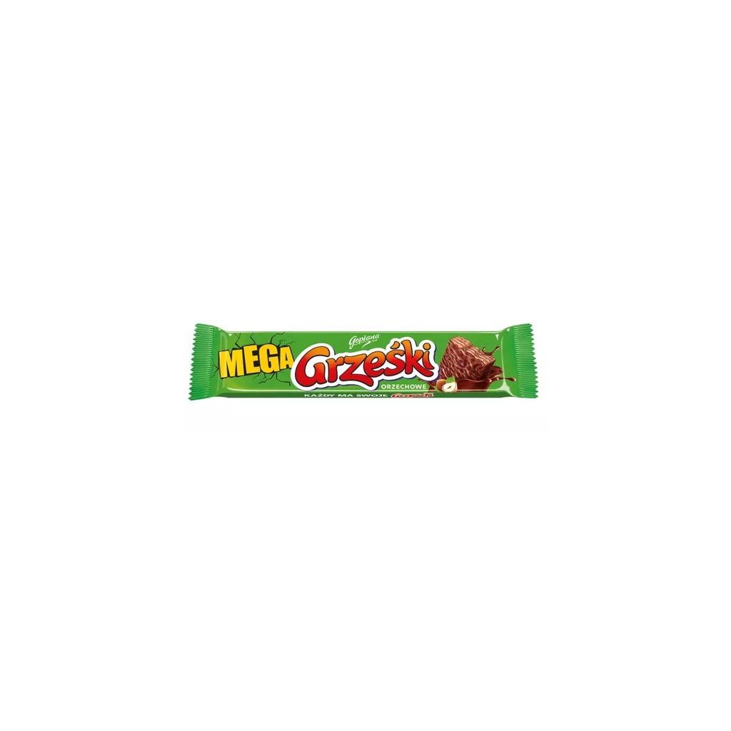 [r00-01-00234-r006-293-2] Gaufrette Grześki aux Noisettes Enrobée de Chocolat 48 g