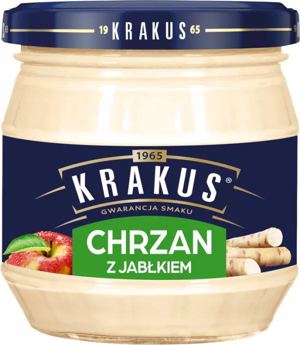 CHRZAN KRAKUS 180G TARTY Z JABLKIEM MASPEX