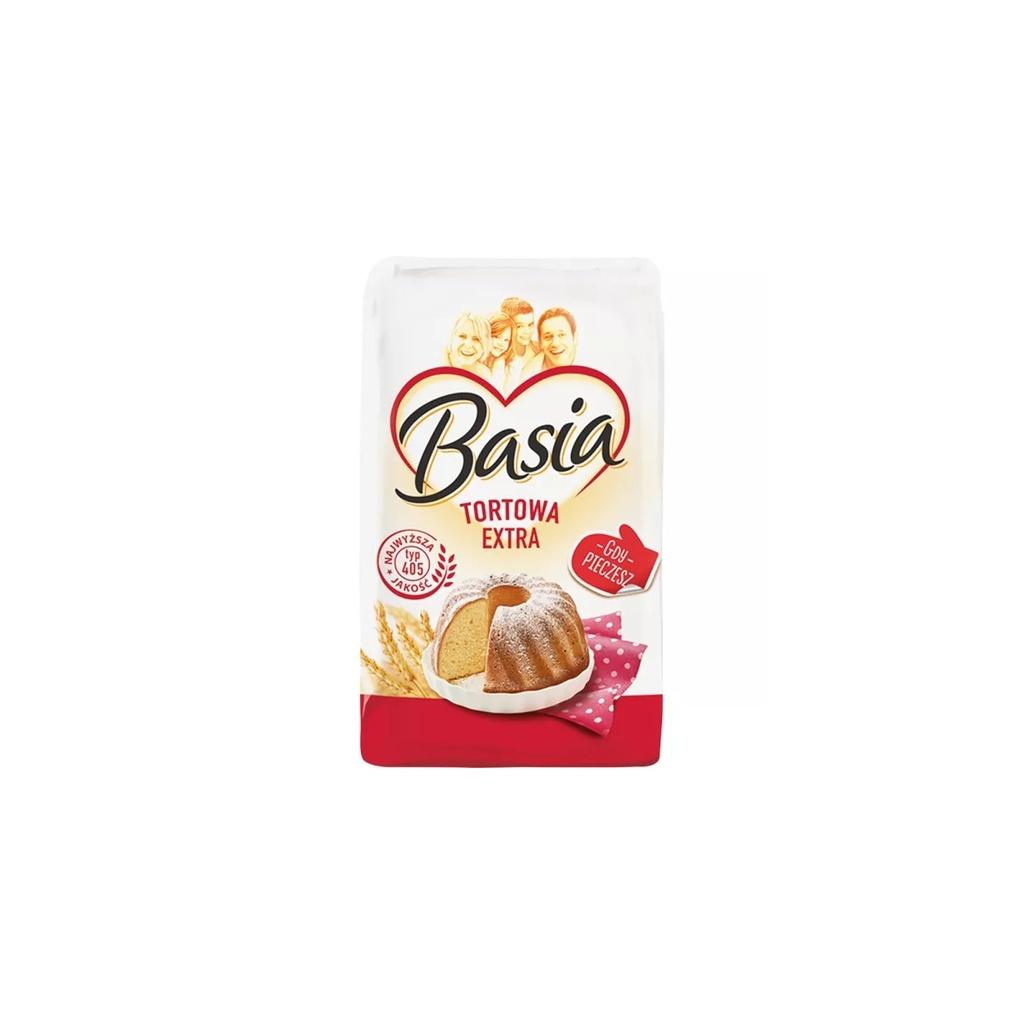 Farine de Blé Pâtissière Extra Type 405 Basia 1 kg