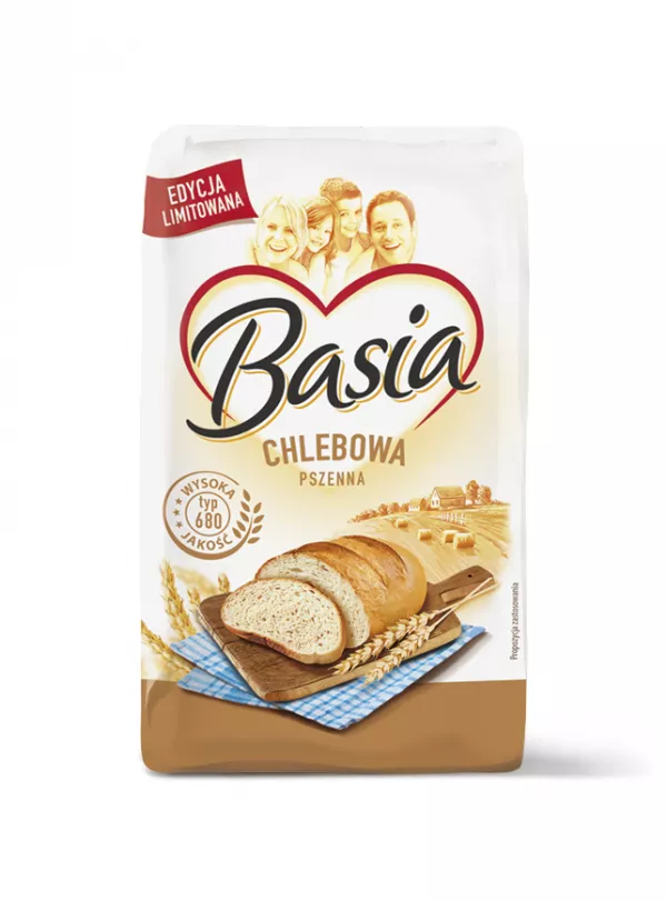 Basia mąka chlebowa pszenna 1kg T680 Goodmills