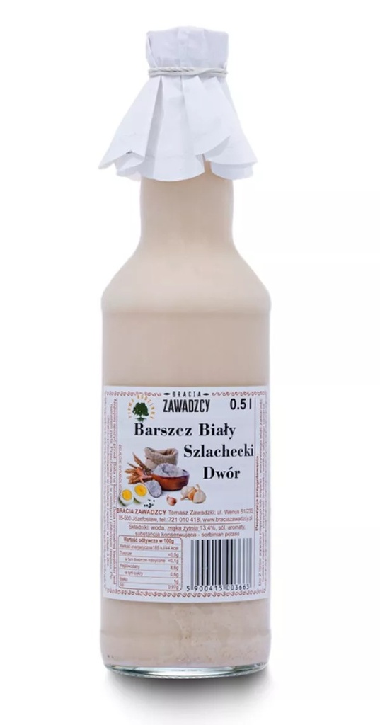 Barszcz Biały 500ml Bracia Zawadzcy