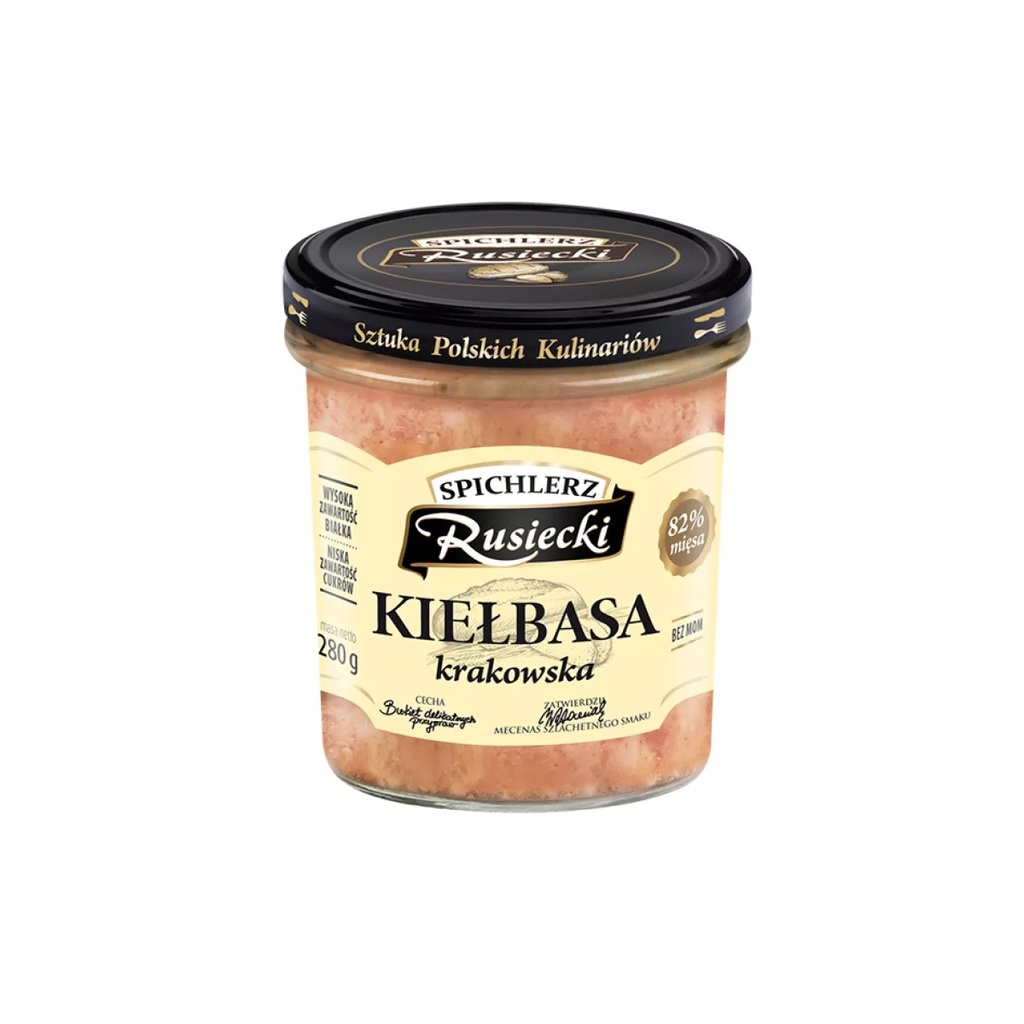 [r002-03-00040-r002-058-6] Saucisse Polonaise Krakowska Rusiecki Pamapol 280 g