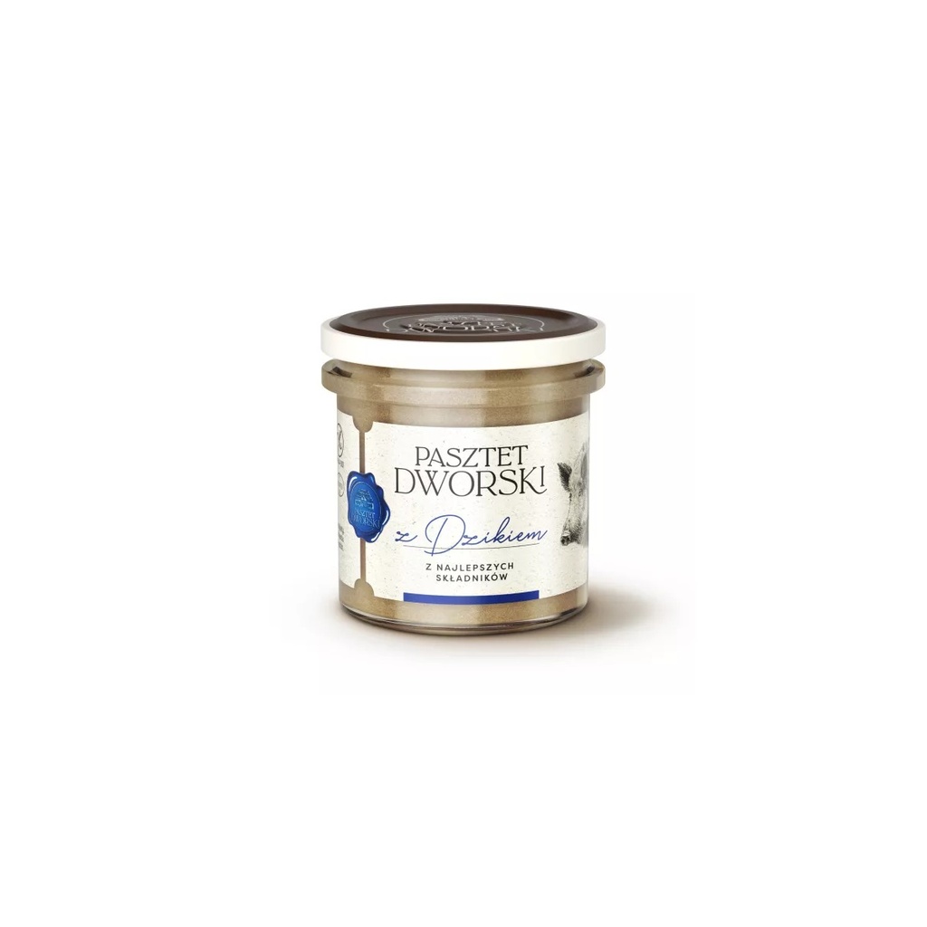 [r002-03-00040-r002-059-1] Pasztet Dworski z Dzikiem Profi 130 g