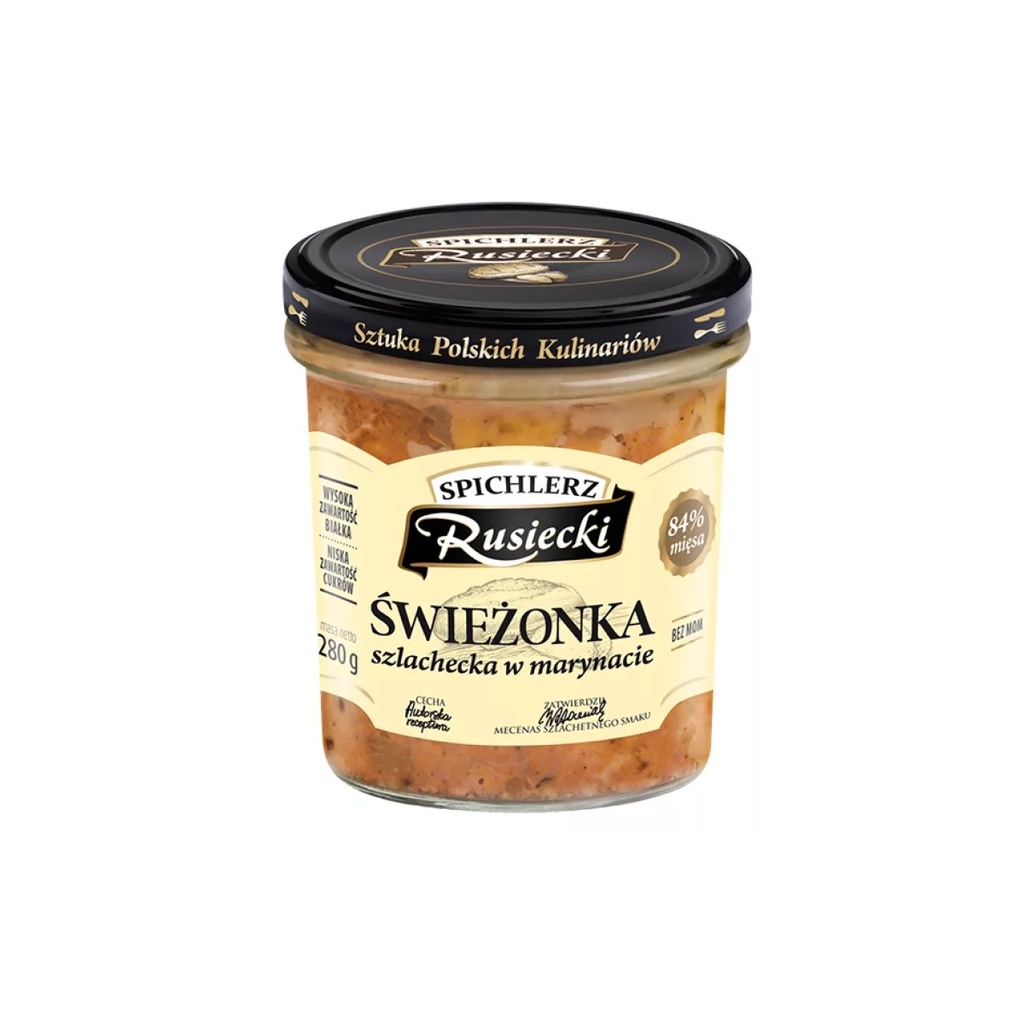 [r002-03-00040-r002-059-6] Świeżonka Szlachecka w Marynacie Rusiecki Pamapol 280 g