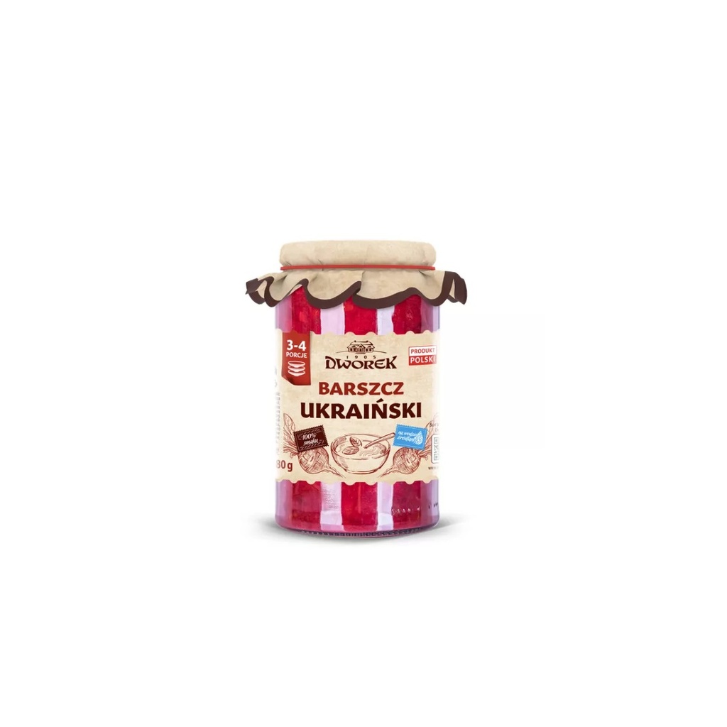 [r002-03-00040-r002-059-7] Soupe Ukrainienne aux Betteraves Dworek 680 g