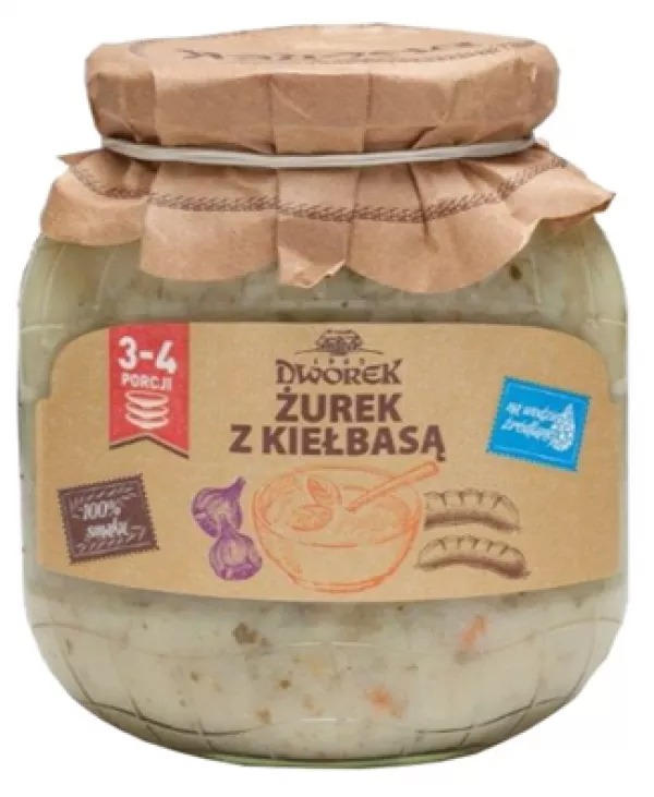 Soupe de seigle avec saucisse 680 g Dworek