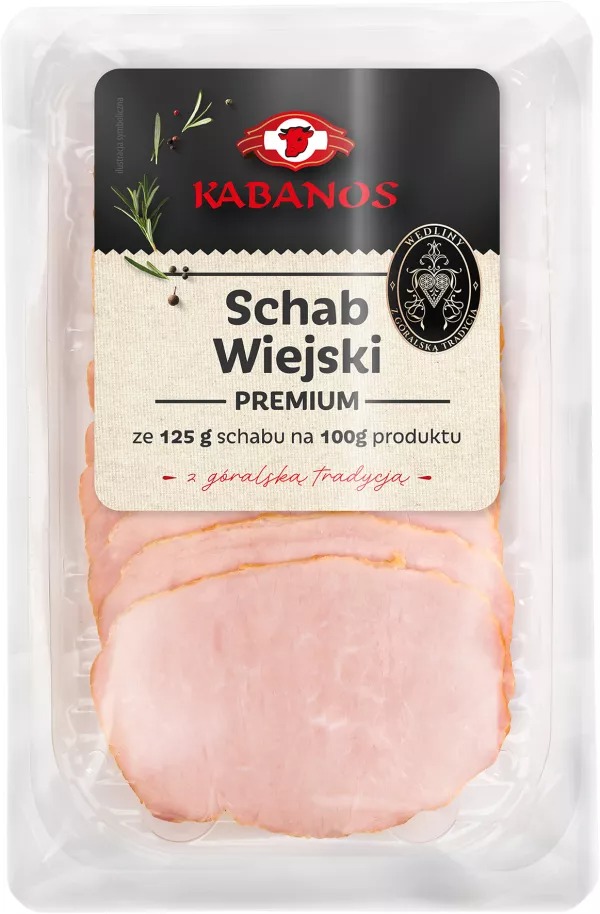 Filet de Porc Campagnard 100g Tranches Kabanos Jabłonka