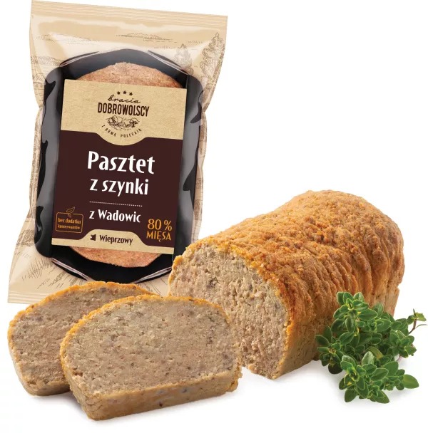 Pasztet z szynki 300g Dobrowolscy