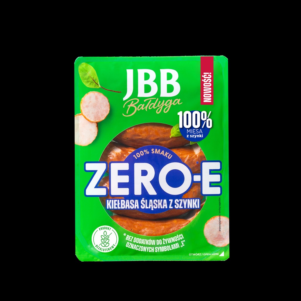 Kielbasa Slaska 350g Z Szynki Zero E JBB