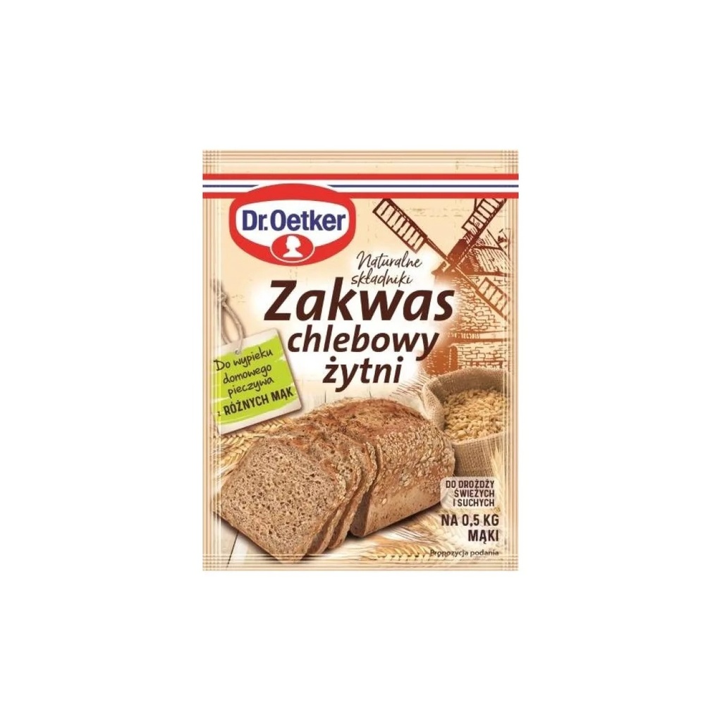 [r011-07] Zakwas Żytni do Chleba Dr. Oetker 15 g