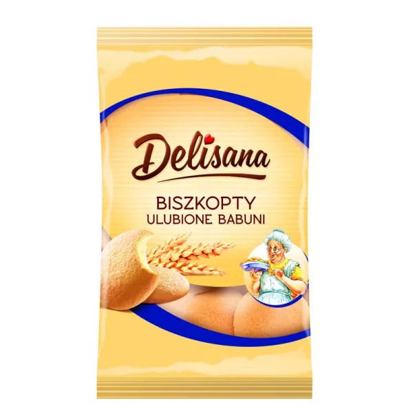 BISZKOPTY DELISANA 250G ULUBIONE BABUNI DELICPOL