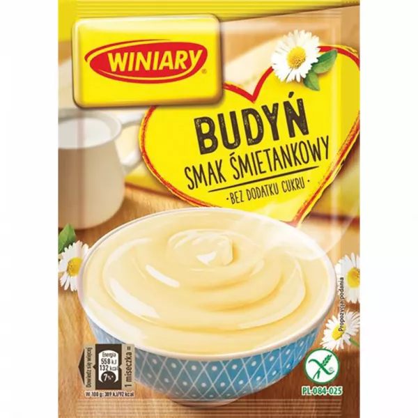 Budyń Winiary 35g Śmietankowy Bez Cukru Nestlé