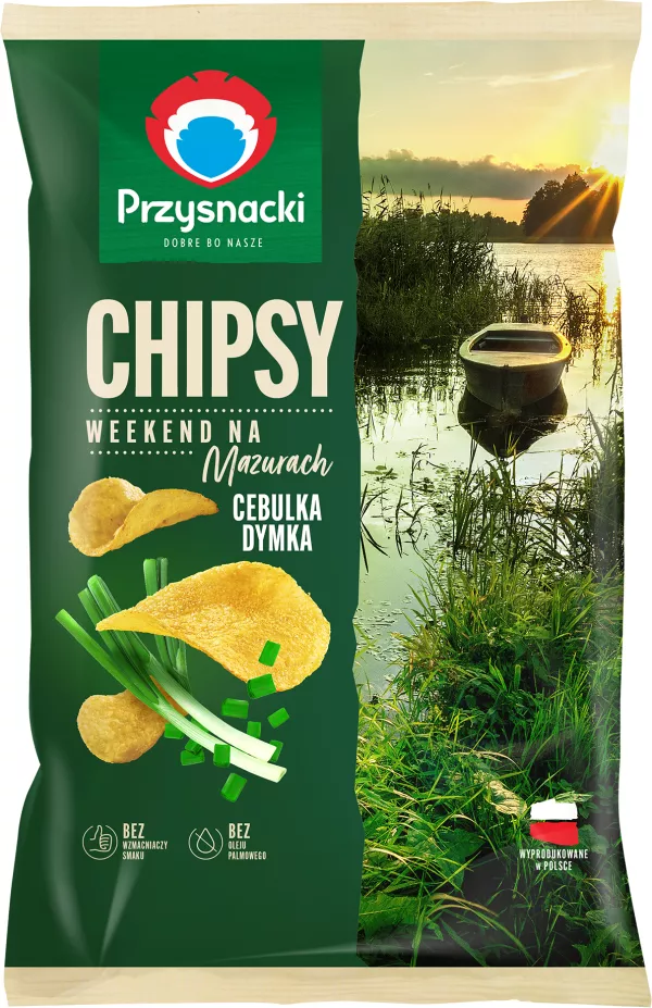 Chipsy Cebulka Dymka Przysnacki Intersnack 130 g