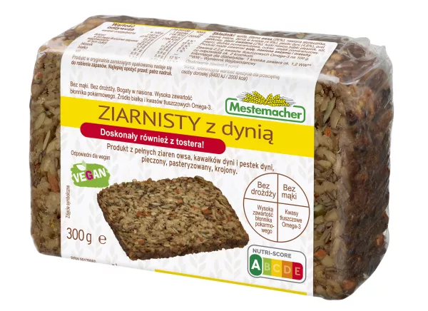 CHLEB MESTEMACHER 300G ZIARNISTY Z DYNIA BENUS