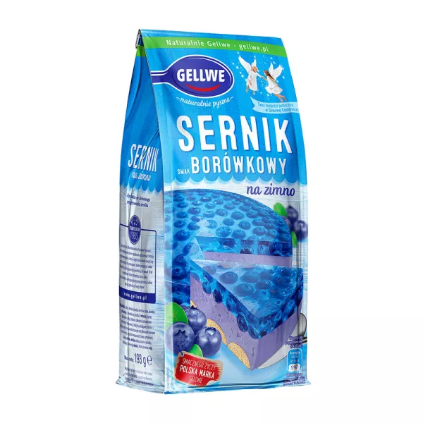 CIASTO W PROSZKU GELLWE 193G SERNIK NA ZIMNO BOROWKOWY FOODCARE