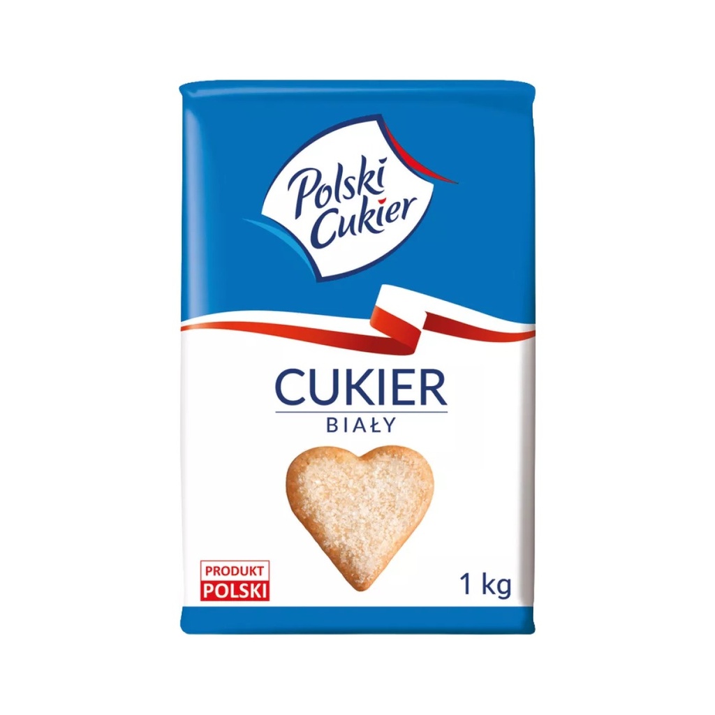 Sucre Blanc Cristallisé Polski Cukier 1 kg