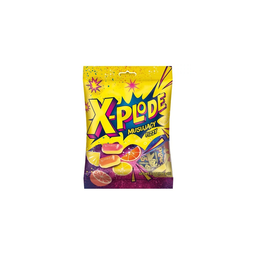 Bonbons Pétillants X-Plode Wawel 105 G
