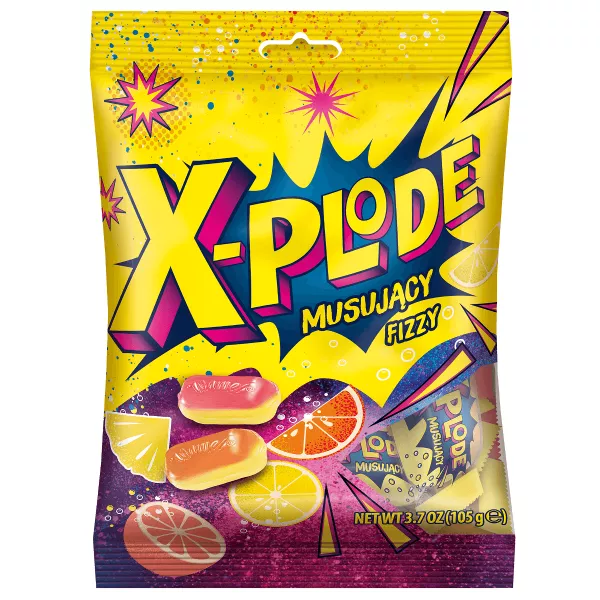 CUKIERKI 105G MUSUJACE X-PLODE WAWEL