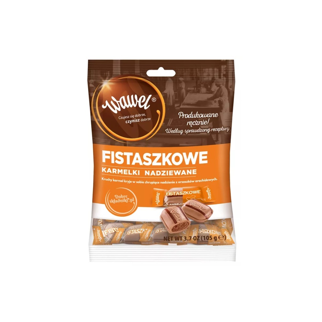 Karmelki Z Nadzieniem Fistaszkowym Wawel 105 G