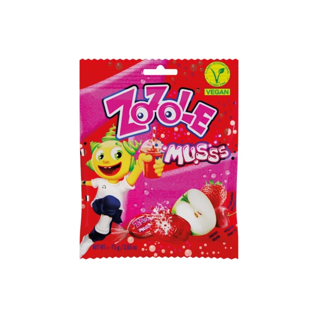 Bonbons Durs Zozole Pomme-Fraise-Cerise Mieszko 75 g