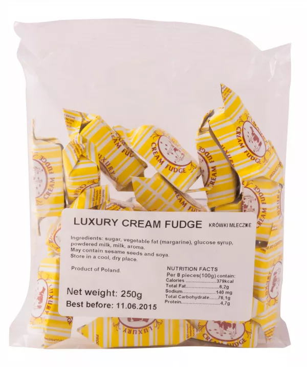 Cukierki Krówka Mleczna Geomax 250 g