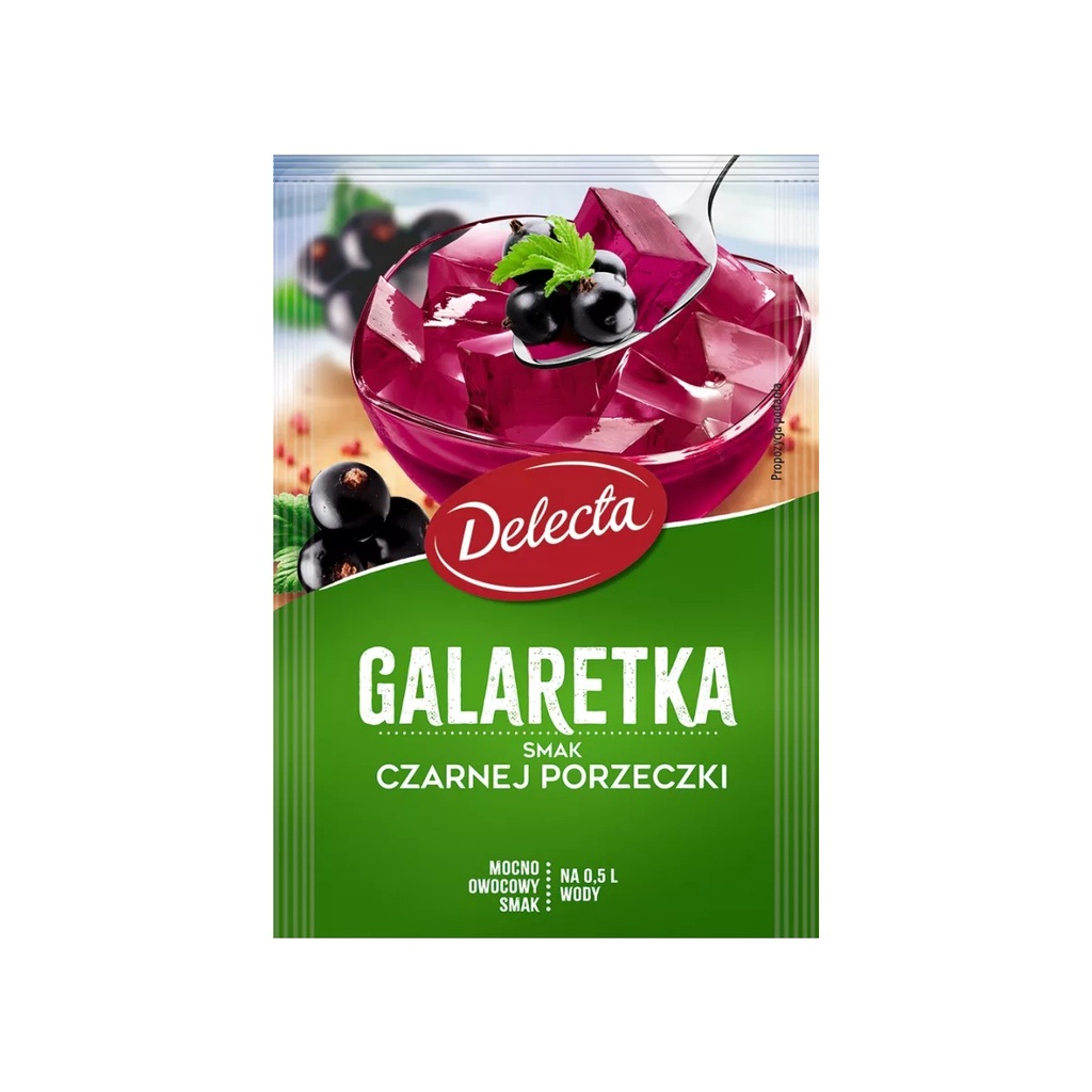 Gelée Dessert au Cassis Delecta 70 g
