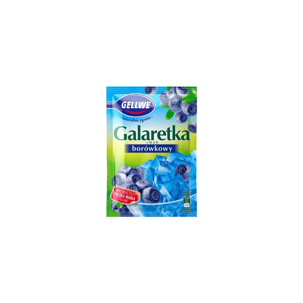 Gelée Dessert aux Myrtilles Gellwe 72 g