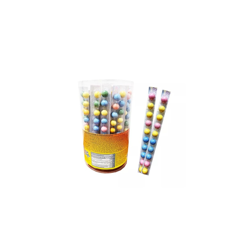 Chewing-Gums en Boules Bubble Jungle 42 Pièces