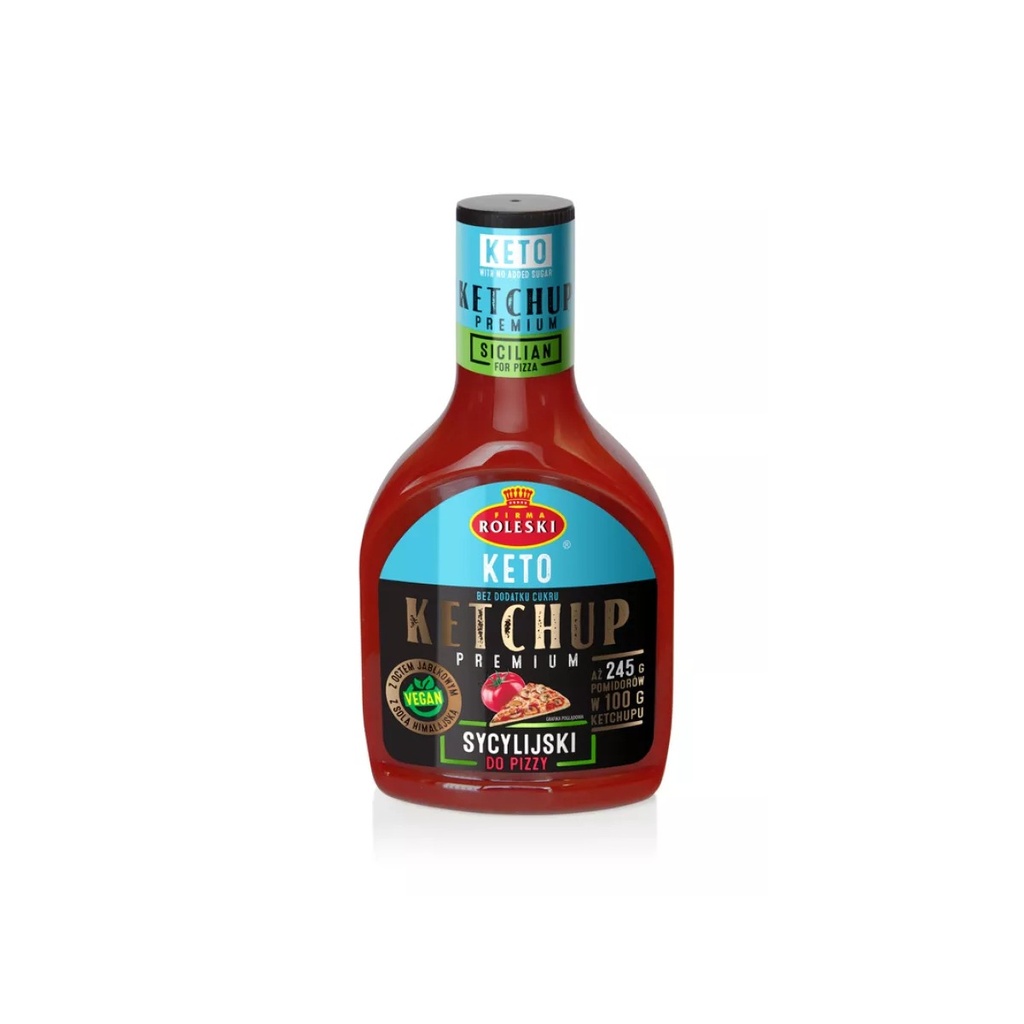 Ketchup Sicilien Keto Roleski 425 g