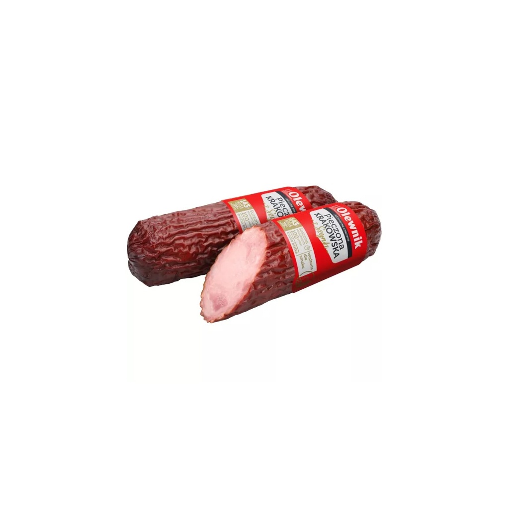 Saucisse Polonaise Krakowska Sèche et Rôtie Olewnik env. 0,95 kg