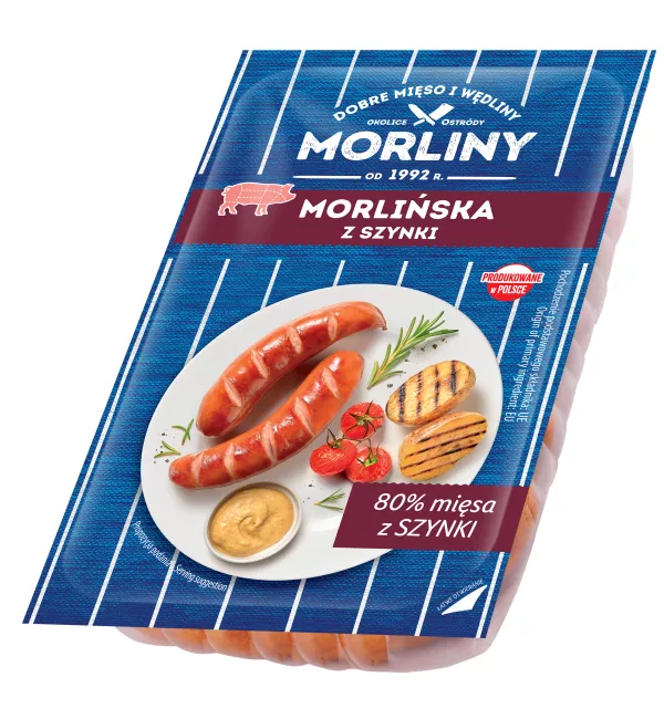 KIELBASA MORLINSKA MORLINY 540G Z SZYNKI ANIMEX