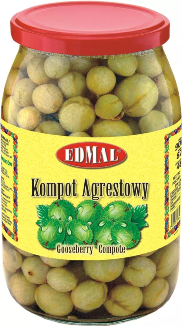 KOMPOT 900ML AGRESTOWY EDMAL