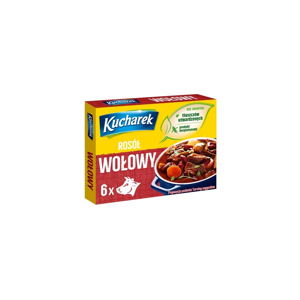 Bouillon de Bœuf en Cubes Kucharek 60 g