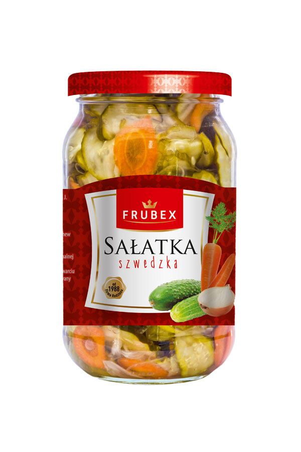Salade Suédoise de légumes 480g  - Frubex