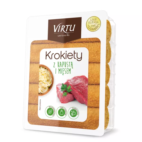 KROKIETY 400G Z KAPUSTA I MIESEM VIRTU